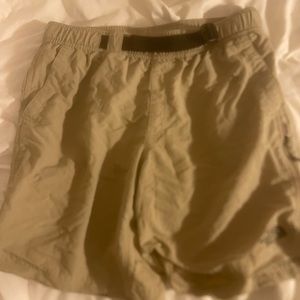 The north face khaki shorts